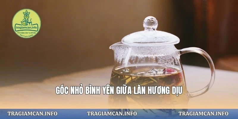 Góc nhỏ bình yên giữa làn hương dịu