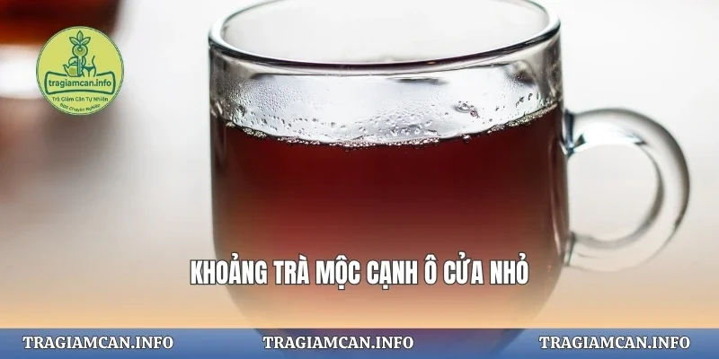 Khoảng trà mộc cạnh ô cửa nhỏ
