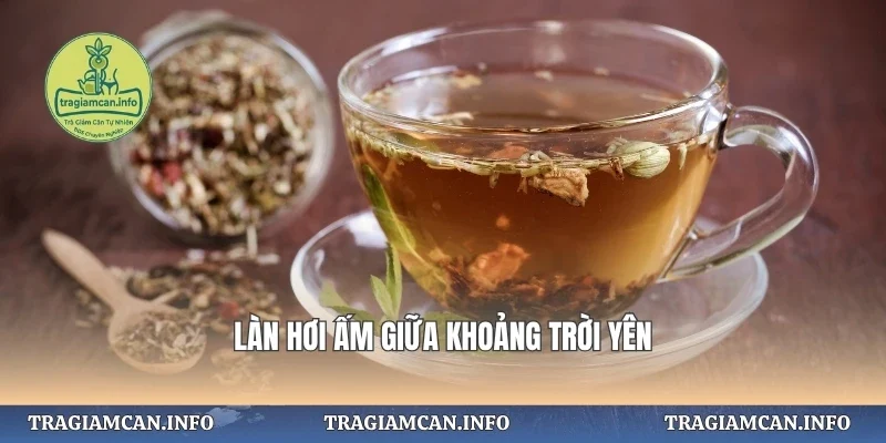 Làn hơi ấm giữa khoảng trời yên