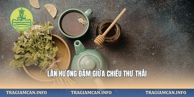 Làn hương đậm giữa chiều thư thái