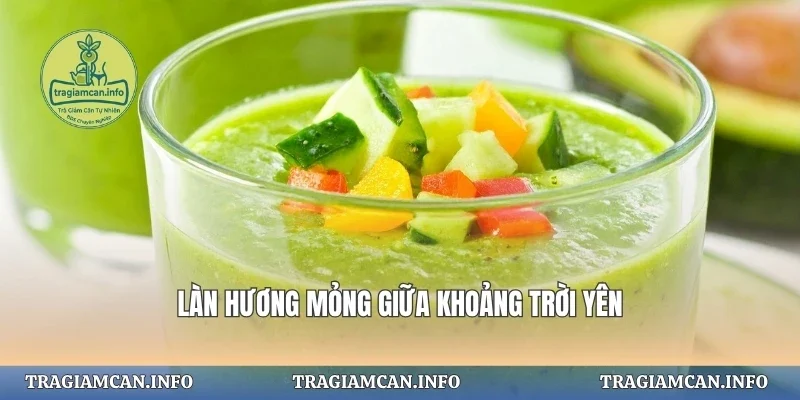 Làn hương mỏng giữa khoảng trời yên